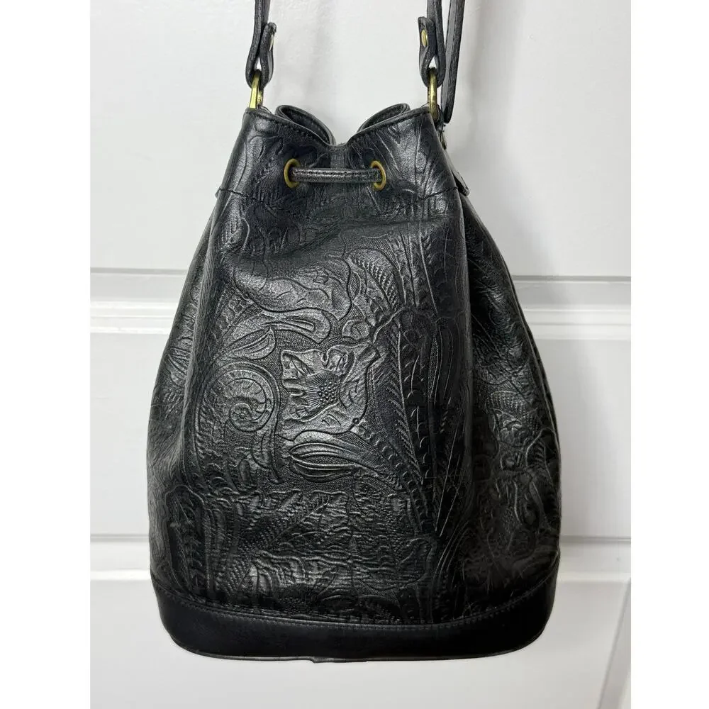 Liz Claiborne Vintage Bucket Bag 100% Leather | Fair to Good Used Condition